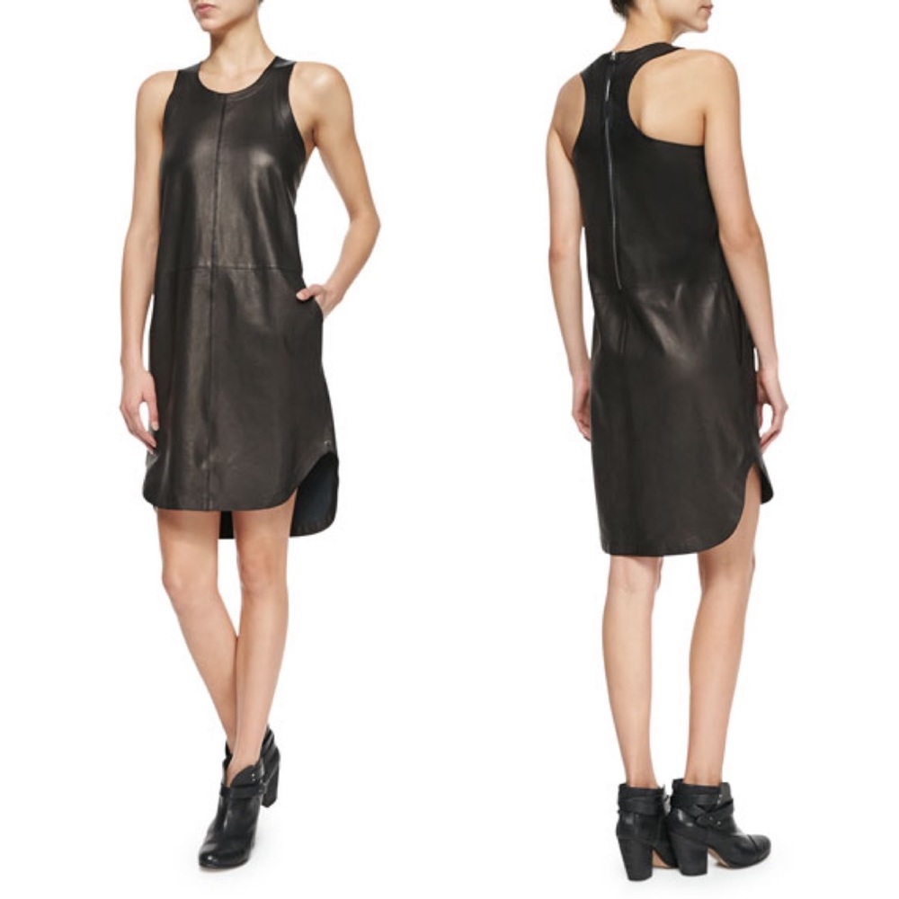 Rag & Bone ‘caviar crete tank dress’